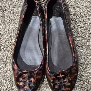 Tory Burch Women's Tortoise Shell Ballet Flats